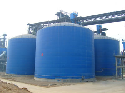 连山水泥钢板库改造