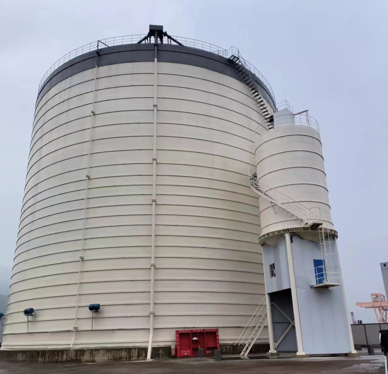 连山10万吨水泥钢板库